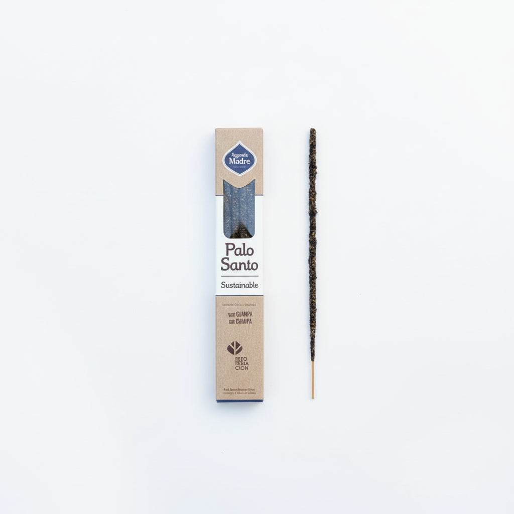 Sagrada Madre duurzame Palo Santo en Champa wierookstokjes uit Argentinië voor zuivering en meditatie