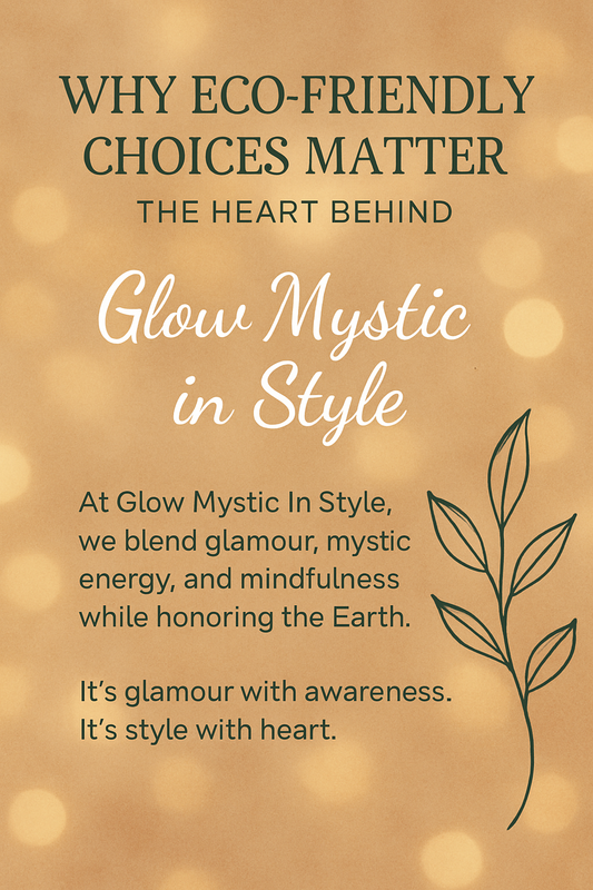 "Why Eco - Friendly Choices Matter: The Heart Behind Glow Mystic in Style