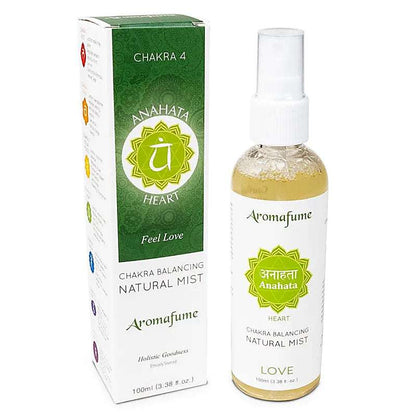Aromafume chakra room spray Anahata Heart voor chakra balans uit Chakra Gift Box