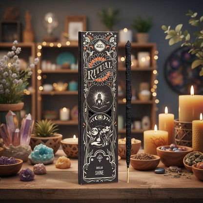 Sagrada Madre Ritual Shine wierookstokje met natuurlijke witte lotus geur voor meditatie en innerlijke helderheid