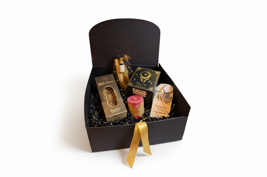 Mini Manifestatie Ritual Box met kaarsen, palo santo en edelsteentjes voor intenties en energie reinigen