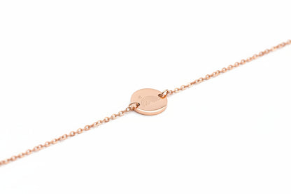 Armbandje Regenboogbaby - Rose Goud