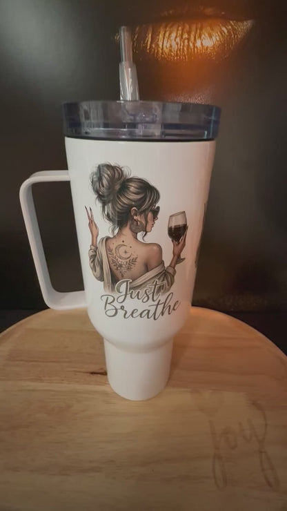 RVS Drinkbeker met Handvat