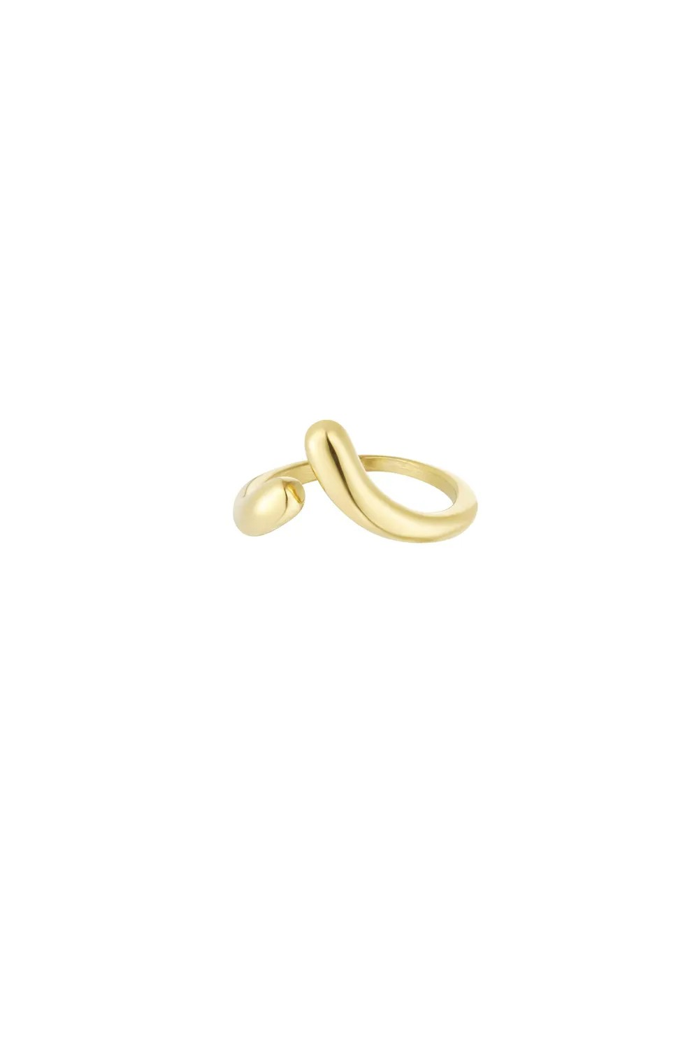 Gouden roestvrijstalen wikkeling Simplicity Rules