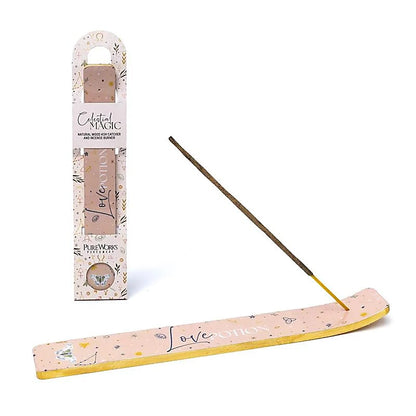 Celestial Magic Love Potion Wierook & Houders Set – Inclusief GRATIS Extra Wierookhouder